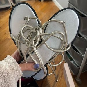 Rebecca Minkoff strap up sandals